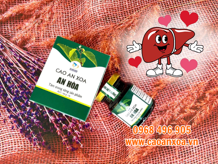 Cao an xoa An Hòa - Giải độc Gan từ Thiên Nhiên